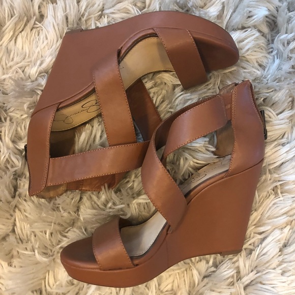 Jessica Simpson Shoes - Jessica Simpson Wedges Brown